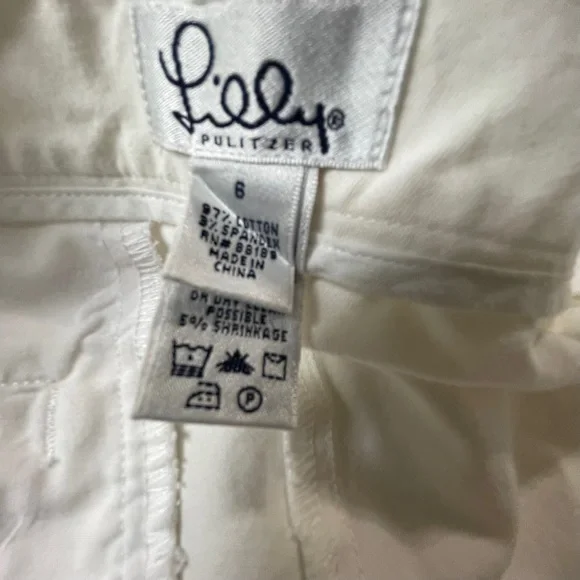 Lilly Pulitzer capri pants size 6 - Picture 11 of 16